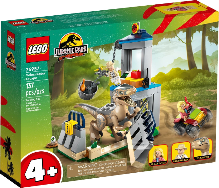 76957 Velociraptor Escape | Wapi Bricks LLC