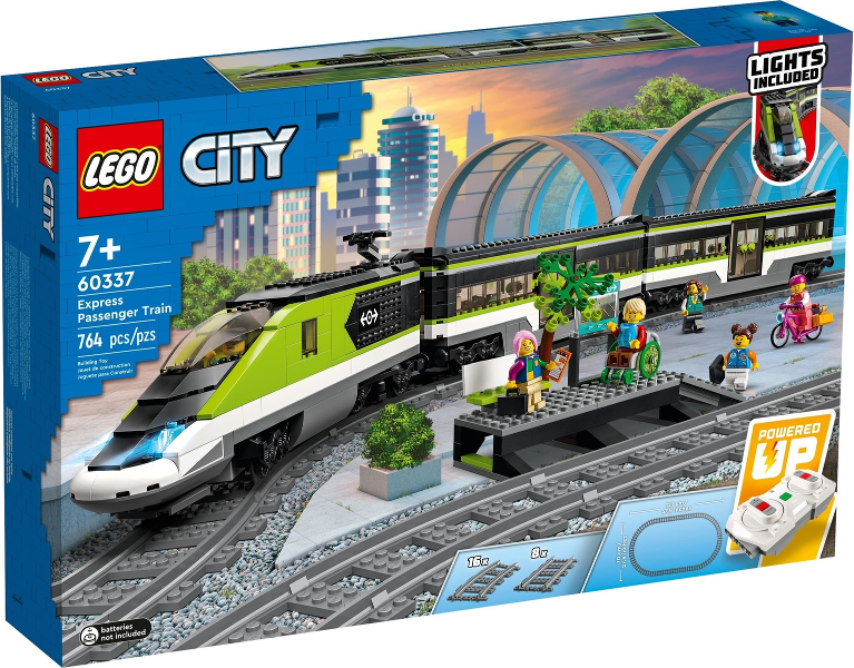 60337 Express Passenger Train | Wapi Bricks LLC