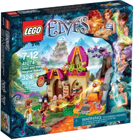 THE BLUE HEARTSフィギュア4体セット 41074 Azari and the Magical Bakery | Wapi Bricks LLC