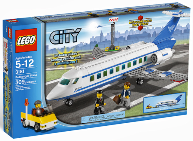ウリウリ　セット 3181 Passenger Plane | Wapi Bricks LLC