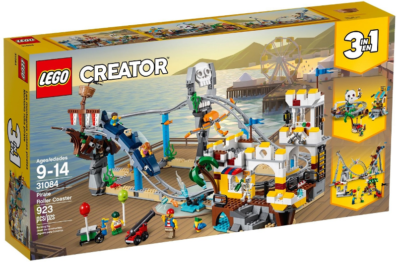 【中古】 Coaster BrickTopBlaggers 31084 Pirate Roller Coaster | Wapi Bricks LLC