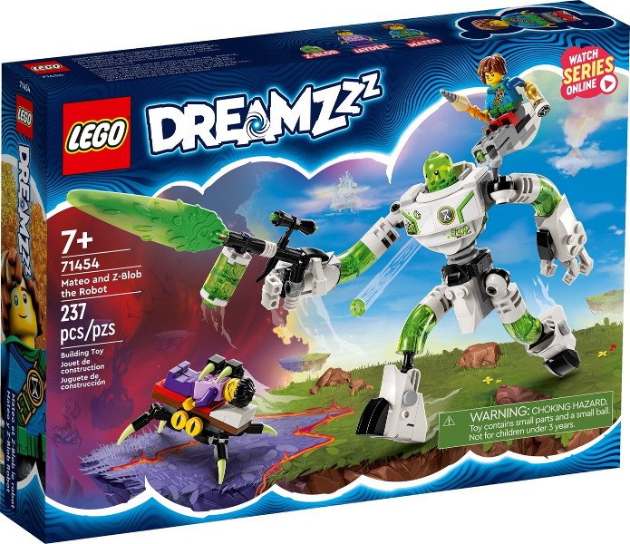 71454 Mateo and Z-Blob the Robot | Wapi Bricks LLC