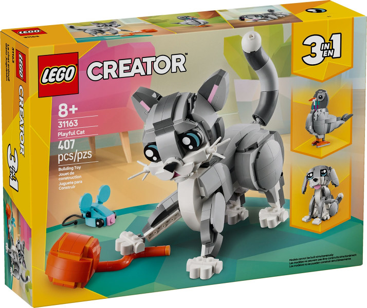 31163 Playful Cat | Wapi Bricks LLC