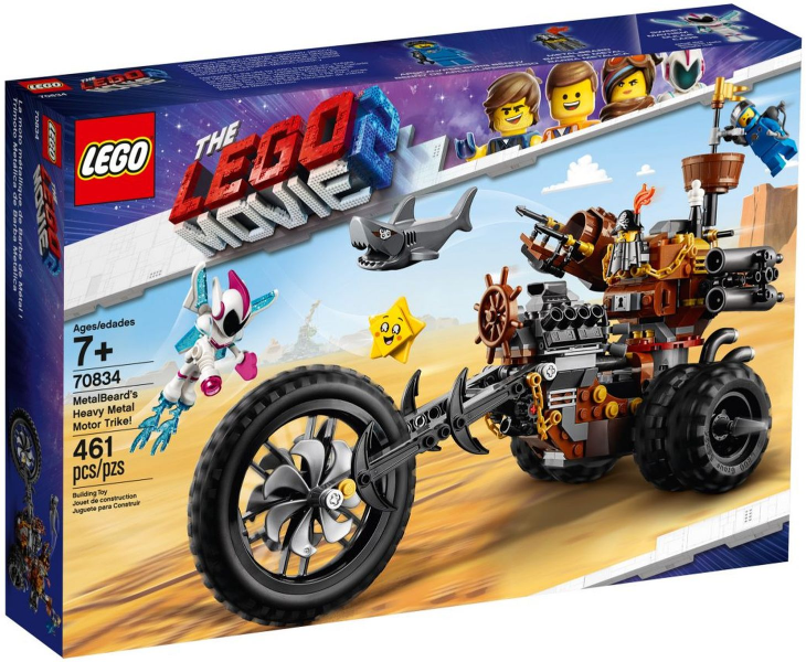 70834 MetalBeard's Heavy Metal Motor Trike! | Wapi Bricks LLC