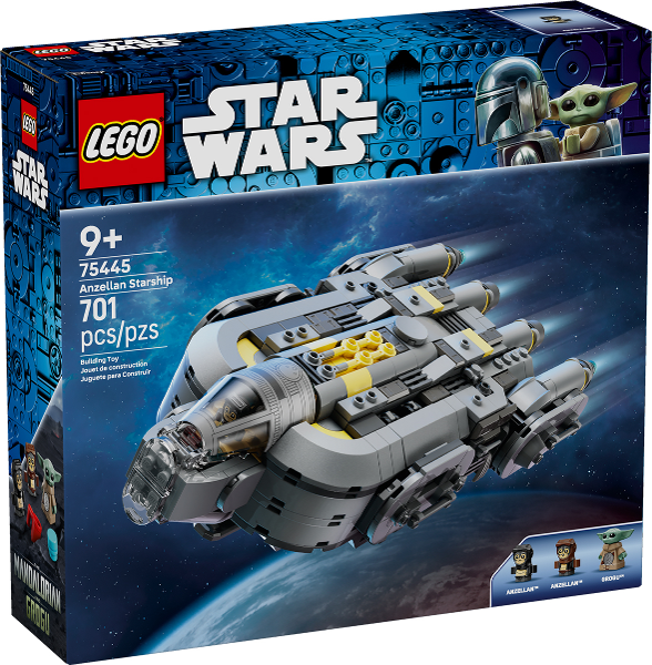 75445 Anzellan Starship | Wapi Bricks LLC