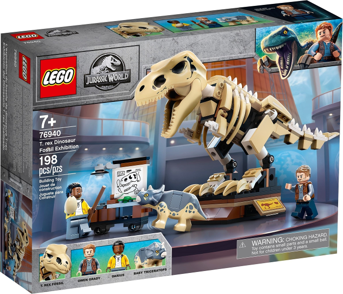 メル76940 76940 T. rex Dinosaur Fossil Exhibition | Wapi Bricks LLC