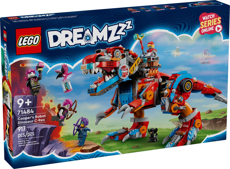 71484 Cooper's Robot Dinosaur C-Rex | Wapi Bricks LLC