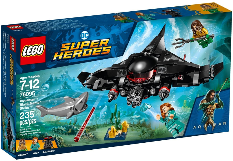 76095 Aquaman: Black Manta Strike | Wapi Bricks LLC