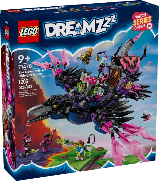 ウリウリ　セット 71478 The Never Witch's Midnight Raven | Wapi Bricks LLC