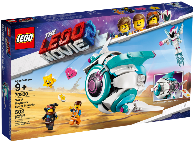 70830 Sweet Mayhem's Systar Starship! | Wapi Bricks LLC