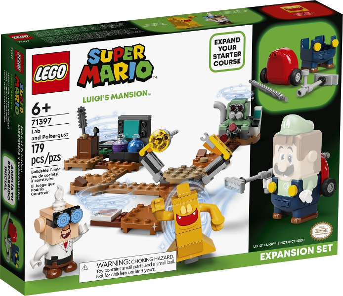 71397 Lab and Poltergust - Expansion Set | Wapi Bricks LLC