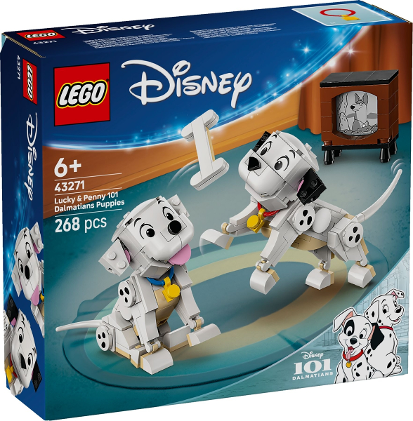 43271 Lucky & Penny 101 Dalmatians Puppies | Wapi Bricks LLC